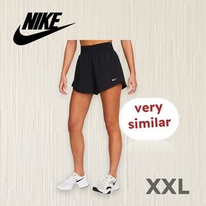 *⬇️👌*GUC* NIKE | XXL | Dri-FIT Women's 2-in-1 Training Shorts black